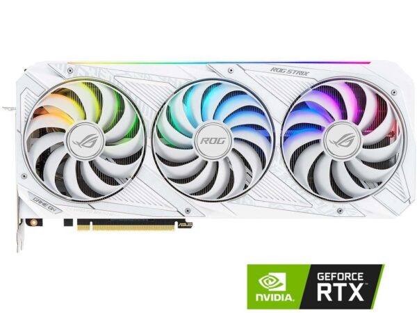 buy ASUS ROG Strix GeForce RTX 3090 24GB GDDR6X PCI Express 4.0 SLI Support Video Card ROG-STRIX-RTX3090-O24G-WHITE online