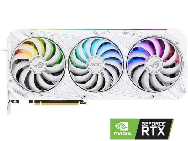 buy ASUS ROG Strix GeForce RTX 3070 8GB GDDR6 PCI Express 4.0 Video Card ROG-STRIX-RTX3070-O8G-WHITE online