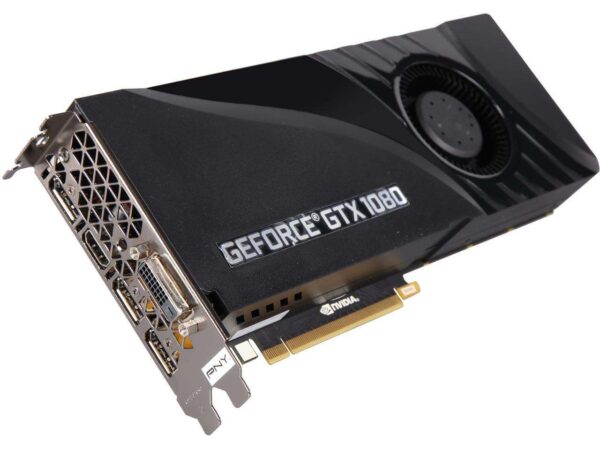 buy PNY GeForce GTX 1080 DirectX 12 VCGGTX10808PB 8GB 256-Bit GDDR5X PCI Express 3.0 x16 Blower Edition Video Card online