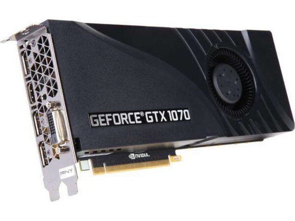 buy PNY GeForce GTX 1070 8GB GDDR5 PCI Express 3.0 x16 SLI Support Video Card VCGGTX10708PB online