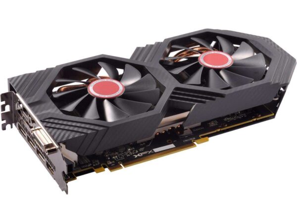 buy XFX Radeon RX 580 4GB DDR5 PCI Express 3.0 CrossFireX Support GTS XXX Edition Video Card w/ Backplate RX-580P427D6 online