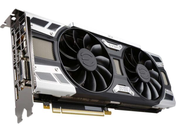 buy EVGA GeForce GTX 1070 SC2 GAMING iCX, 08G-P4-6573-KR, 8GB GDDR5, 9 Thermal Sensors, Asynchronous Fan Control, Thermal Display LED System, Optimized Airflow Fin Design, Die Cast/Form Fitted Baseplate/Backplate online