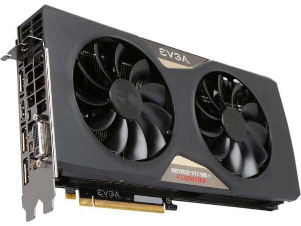 buy EVGA GeForce GTX 980 Ti 6GB CLASSIFIED GAMING ACX 2.0+, Whisper Silent Cooling Graphic Card 06G-P4-4997-RX online