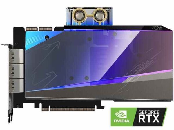buy GIGABYTE AORUS GeForce RTX 3090 XTREME WATERFORCE WB 24G Graphics Card, WATERFORCE Water Block Cooling System, 24GB 384-bit GDDR6X, GV-N3090AORUSX WB-24GD Video Card online