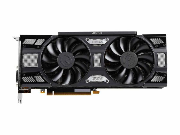 buy EVGA GeForce GTX 1070 SC GAMING ACX 3.0 Black Edition 8GB, 08G-P4-5173-KR, GDDR5, LED, DX12 OSD Support (PXOC) Video Graphics Card online