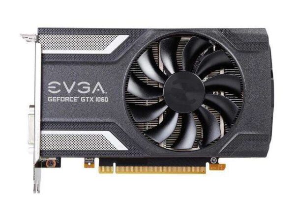 buy EVGA GeForce GTX 1060 SC GAMING, ACX 2.0 (Single Fan) 6GB, 06G-P4-6163-KR, GDDR5, DX12 OSD Support (PXOC), Only 6.8 Inches Video Graphics Card online