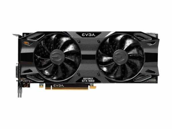 buy EVGA GeForce GTX 1660 XC ULTRA BLACK GAMING, 6GB GDDR5, Dual HDB Fan 06G-P4-1165-KR online