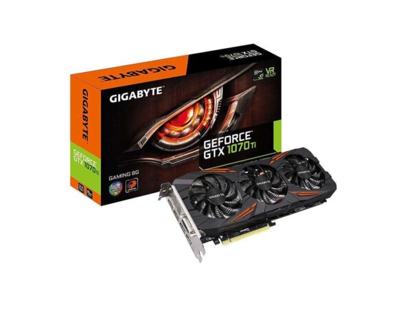 buy GIGABYTE GeForce GTX 1070 Ti DirectX 12 GV-N107TGAMING-8GD 8GB 256-Bit GDDR5 PCI Express 3.0 x16 SLI Support ATX Video Card online